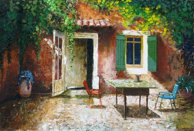 French Patio, 2006 by Trevor Neal